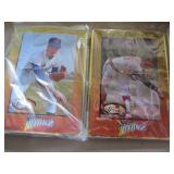 Nolan Ryan and Babe Ruth Embossed Metal Cards with