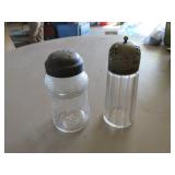 Glass Shakers with Metal Tops