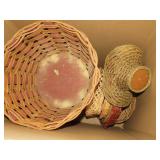 Handmade Woven Baskets with Various Designs