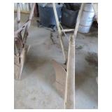 Wood and Metal Handheld Plow