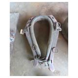 Wooden Horse Collar with Iron Hardware