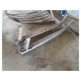 Metal and wood horse Hitch Parts