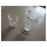 Pressed Glassware Including Various Glasses and a