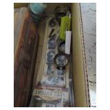 Miscellaneous Items Including Lamp, Stencils, and