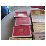 Vintage Cigar Boxes from Various Brands