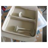 Tupperware Containers and Lids with Accessories