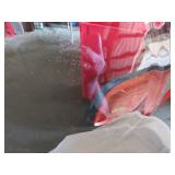 Pyrex Glass Pie Plate with Fluted Edges and Stampe