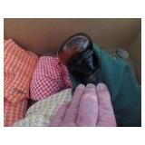 Household Items Including Glassware, Jewelry, and