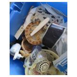 Household Items Including Decorative Plates, Bowl