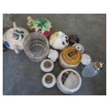 Household Items Including Kitchenware and Decor