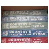 'Country's Family Reunion' VHS Sets and Blank Tape