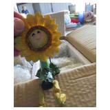 8 Veggie and Flower Sitters Decor, Made in China