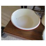 Enamelware Basins and Pots with Lids