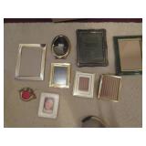 Eight Assorted Picture Frames in Various Styles an