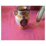 Decorative Vases and Ceramic Vase with Two-Handled