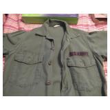 U.S. Army Green Utility Shirt, Size 14 1/2 x 31