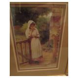 Framed Artwork Including Peggy Abrams Butterfly &