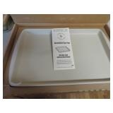 Pampered Chef Stoneware Bar Pan, Made in the USA
