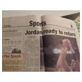 Vintage Newspapers Highlighting Sports Events, Inc