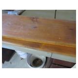 Wooden Shelves or Boards With Measurements Shown