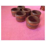 Napkin Rings in Various Materials and Styles