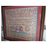 Handmade Alphabet Sampler by Martha Southwick, 183