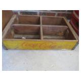 Vintage Coca-Cola Wooden Bottling Crates with Divi