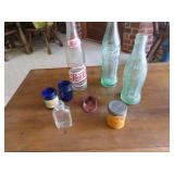 Vintage Advertising and Bottles Including Pepsi, C