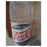 Pepsi-Cola Glass Bottles, Including a Double Dot