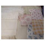 Crocheted Linens, Tablecloths, and Printed Fabrics