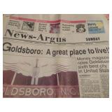 Newspapers Including Challenger Disaster Reports f