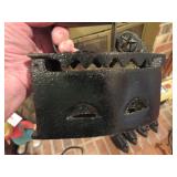 Cast Iron Coal-Heated Iron and Metal Tongs