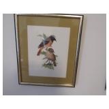 Five Framed Wall Pictures, Mixed Subjects and Styl