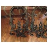 Cast Iron Ornamental Pieces With Handles