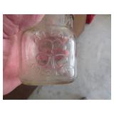 Atlas Good Luck Glass Jar with Wire Handle