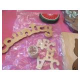 Wooden Decorative Items and Crafts