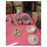 Ceramic Figures, Dishware, and Decorative Porcelai