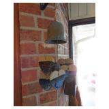 Ceramic Wind Chime with Heart-Shaped and Bell Elem