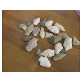 Various Stone Arrowheads