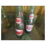 Vintage Dr Pepper Glass Bottles