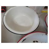Enamelware Bowls and Stainless Steel Bowls