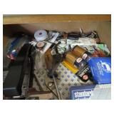 Three Drawers of Assorted Household Supplies