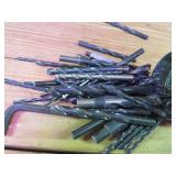 Drill Bits and Accessories in Coffee Can