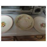 Ceramic Bowls and Plates Including Fire-King Ware