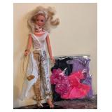 Kenner Darci 1970s Fashion Doll with Clothes, etc