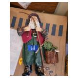 Small Clothique Santa Claus Figure