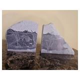 Soap Stone Bookends