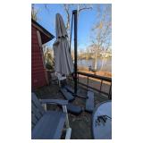 Large Offset Patio Umbrella