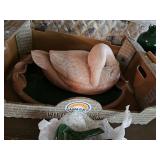 Terracotta Goose Soup Tureen & Platter