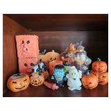Halloween Lot Candle Holders, Figural Candles